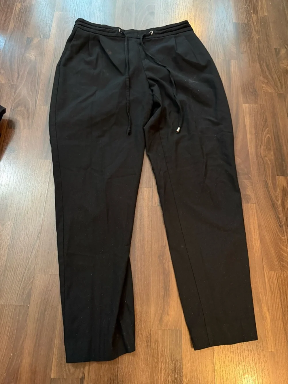 Zara Black Drawstring Pants - Picture 7 of 9